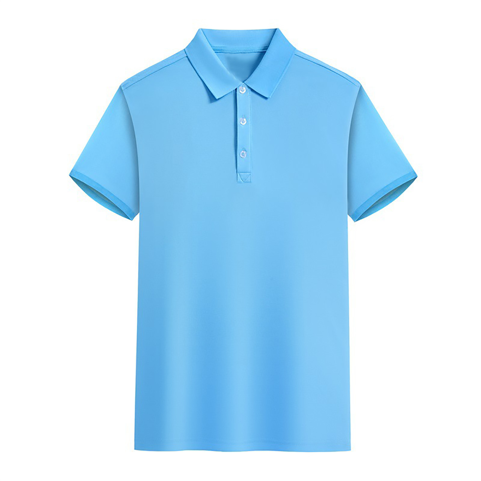thumbnail image 2 of Camisa de manga corta con cuello para hombre: ventilación de malla, polo de golf de secado rápido, tallas M-XXXXL, 2 of 4